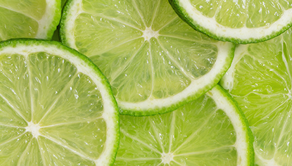 Lime Essential Oil controls sebum and has an antibacterial effect, making it especially effective for oily, troubled, and blemishes skin.
